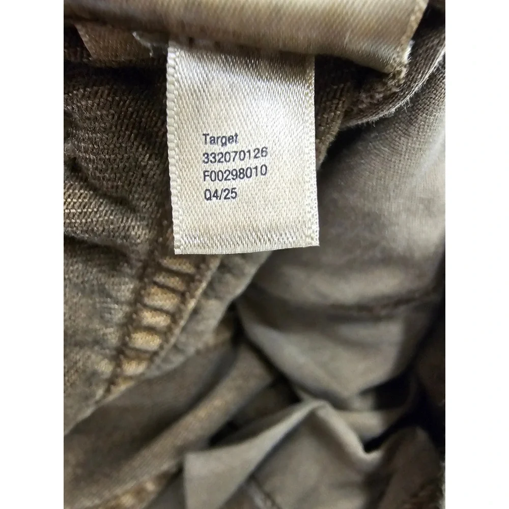 Art Class Boys Relaxed Straight Carpenter Pants Brown Cotton‎ Casual Size 18